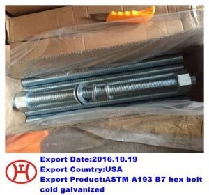 АСТМ А 193  Б 7  Хек вијак хладно поцинчан