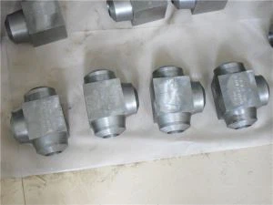 Нехрђајућа спојница 347 347Х крижна навојна навојна лакатна капа